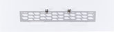 Putco 19-20 Ford Ranger w/o Adaptive Cruise - Hex Shield - Polished SS Bumper Grille Inserts