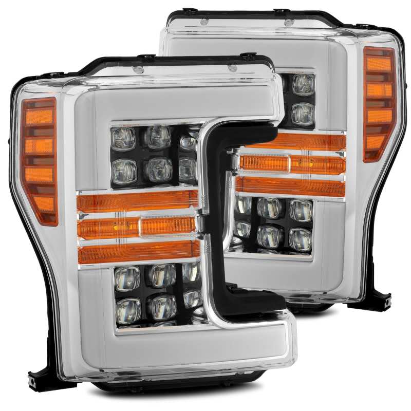 AlphaRex 17-19 Ford F-250 SD NOVA LED Proj Headlights Plank Style Chrome w/Activ Light/Seq Signal AlphaRex 17-19 Ford F-250 SD NOVA LED Proj Headlights Plank Style Chrome w/Activ Light/Seq Signal