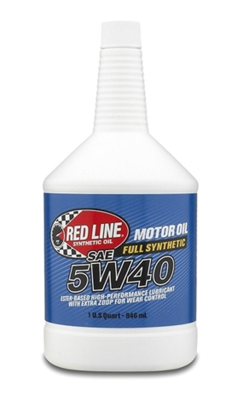 Red Line 5W40 Motor Oil - Quart Red Line 5W40 Motor Oil - Quart