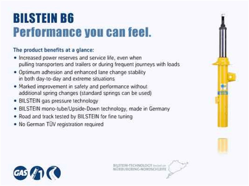 Bilstein 4600 Series 00-06 Chevy Tahoe Rear 46mm Monotube Shock Absorber Conversion Kit Bilstein 4600 Series 00-06 Chevy Tahoe Rear 46mm Monotube Shock Absorber Conversion Kit