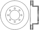 StopTech Power Slot 06-08 Dodge Ram 1500 / 03-08 Ram 2500/3500 All Front Left Slotted CRYO Rotor