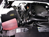 Airaid 2006 Chevy 4.8/5.3/6.0 (w/ Elec Fan/High Hood) CAD Intake System w/ Tube (Dry / Red Media)