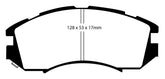 EBC 92-96 Subaru Impreza 1.8 (2WD) (13in Wheels) Redstuff Front Brake Pads