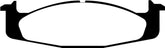 EBC 94-96 Ford Bronco 5.0 Yellowstuff Front Brake Pads