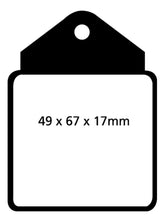 EBC 64-66 Jaguar Mk 10 4.2L Yellowstuff Rear Brake Pads