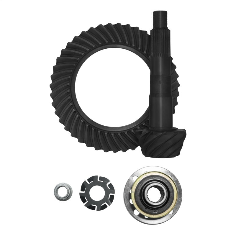 Yukon High Performance Gear Set for Toyota Front Axle Reverse Rotation 4.56 Ratio 29 Spline Yukon High Performance Gear Set for Toyota Front Axle Reverse Rotation 4.56 Ratio 29 Spline