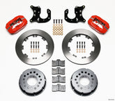 Wilwood Forged Dynalite P/S Rear Kit Red Big Ford 2.36in Offset