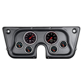 Autometer Designer Black 67-72 Chevy Truck C/K/K5/Suburban Dash Kit 6pc Tach/MPH/Fuel/Oil/WTMP/Volt