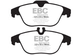 EBC 13-16 Mercedes-Benz GLK250 2.1 Twin TD Redstuff Rear Brake Pads