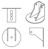 Ridetech Coilover Conversion to Air Spring Bracket