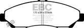 EBC 07-13 Acura MDX 3.7 Greenstuff Front Brake Pads