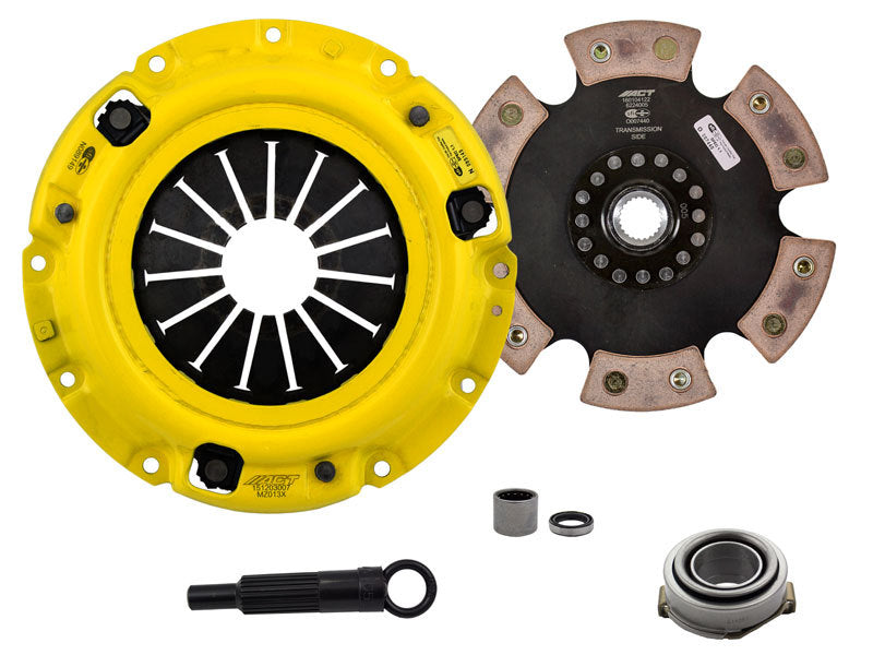 ACT 1987 Mazda RX-7 XT/Race Rigid 6 Pad Clutch Kit ACT 1987 Mazda RX-7 XT/Race Rigid 6 Pad Clutch Kit