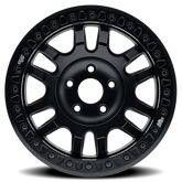 Dirty Life 9314 Canyon Race 17x9 / 5x127 BP / -12mm Offset / 71.5mm Hub Matte Black Wheel