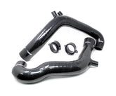 Torque Solution Turbo Inlet Hose Black - 10-12 Porsche 997.2 Turbo / Turbo S
