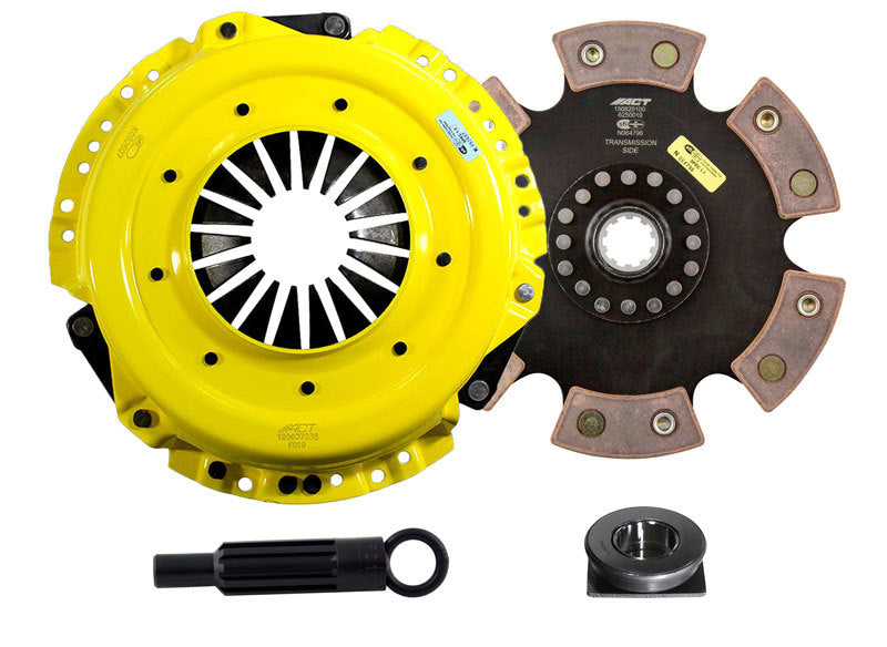 ACT 1965 Ford Fairlane HD/Race Rigid 6 Pad Clutch Kit ACT 1965 Ford Fairlane HD/Race Rigid 6 Pad Clutch Kit