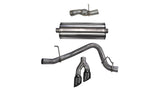 Corsa 15-16 GMC Yukon Denali 6.2L V8 Single Side Exit Cat-Back Exhaust w/ Polished Black Tips
