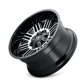 ION Type 144 17x9 / 8x165.1 BP / -12mm Offset / 125.2mm Hub Black/Machined Wheel