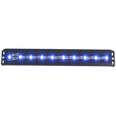 ANZO Universal 12in Slimline LED Light Bar (Blue)