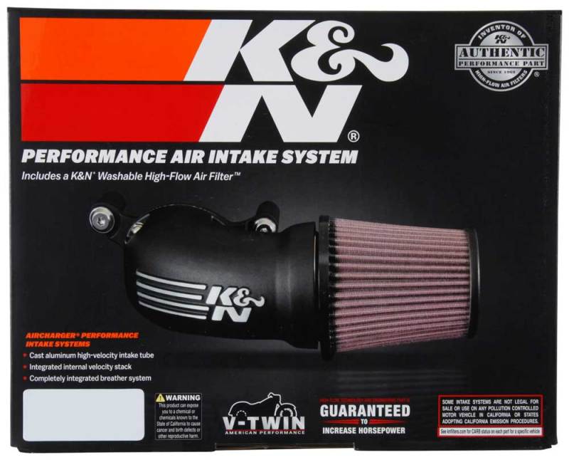 K&N 01-17 Harley Davidson Softail / Dyna FI Performance Air Intake System K&N 01-17 Harley Davidson Softail / Dyna FI Performance Air Intake System