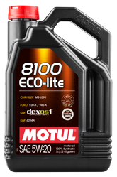 Motul 5L Synthetic Engine Oil 8100 5W20 ECO-LITE