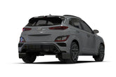 Rally Armor 2022 Hyundai Kona N Line Black UR Mud Flap w/ Red Logo