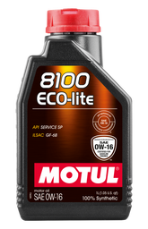 Motul 1L Synthetic Engine Oil 8100 0W16 Eco-Lite