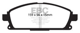 EBC 01 Infiniti Q45 4.1 Redstuff Front Brake Pads