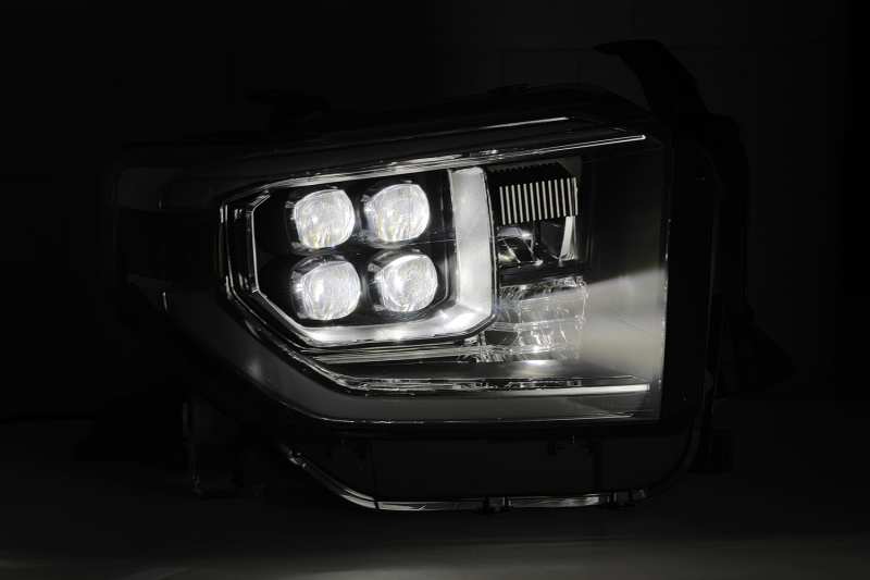 AlphaRex 14-19 Toyota Tundra NOVA LED Projector Headlights Plank Style Chrome w/Activ Light/DRL AlphaRex 14-19 Toyota Tundra NOVA LED Projector Headlights Plank Style Chrome w/Activ Light/DRL