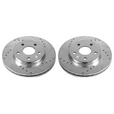 Power Stop 11-16 Buick LaCrosse Front Evolution Drilled & Slotted Rotors - Pair