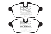 EBC 09+ BMW Z4 3.0 (E89) Yellowstuff Rear Brake Pads