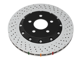 DBA 19+ Chevrolet Camaro ZL1 (w/ M6 Nuts) 5000 Series Cross Drilled & Dimpled Brake Rotor