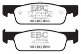 EBC 2016-2017 Smart Fortwo 0.9L Turbo Yellowstuff Front Brake Pads