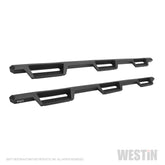 Westin/HDX 07-19 Chevy Silv 2500/3500 Crew (8ft) (Excl Dually) Drop WTW Nerf Step Bars - Blk