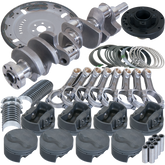 Eagle Ford 302 Seprntn Belt 164 Tooth Flexplate Balanced Rotating Assembly 5.400in I-Beam +.040 Bore
