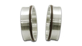 Vibrant Stainless Steel Weld Fitting w/ O-Rings for 2.5in OD Tubing