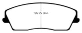 EBC 05-09 Chrysler 300 2.7 Yellowstuff Front Brake Pads
