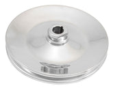 Spectre GM (w/Keyway Style Pump Through 1984) Single Power Steering Pulley 5-3/4in. Dia. - Chrome