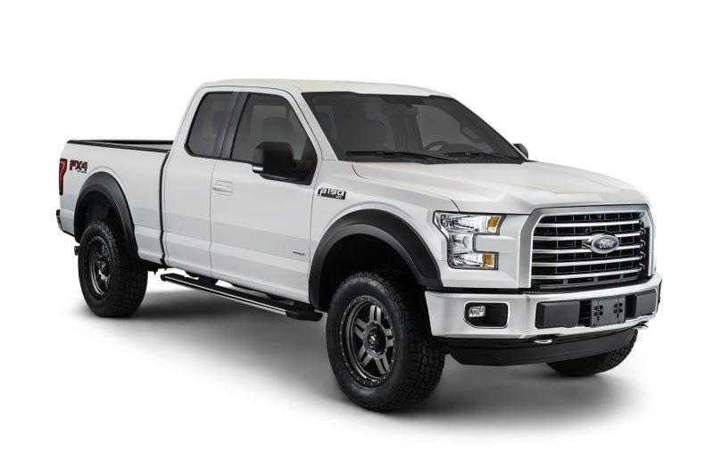 Bushwacker 10-18 Ram 1500 Fleetside Extend-A-Fender Style Flares 4pc 67.4/76.3/96.3in Bed - Black Bushwacker 10-18 Ram 1500 Fleetside Extend-A-Fender Style Flares 4pc 67.4/76.3/96.3in Bed - Black