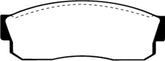 EBC 83-86 Nissan Pulsar 1.5 Turbo Redstuff Front Brake Pads