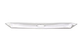 AVS 13-16 Ford Fusion (Grille Fascia Mount) Aeroskin Low Profile Hood Shield - Chrome