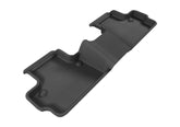 3D MAXpider 2007-2013 Volvo C30 Kagu 2nd Row Floormats - Gray