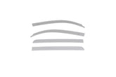 AVS 19-21 Toyota Tundra Crewmax Low Profile Color Match Ventvisors 4pc - Silver Sky Metallic