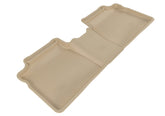 3D MAXpider 2010-2015 Toyota Prius Kagu 2nd Row Floormats - Tan