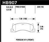 Hawk 12-16 Porsche 911 Carrera S DTC-60 Front Brake Pads