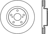 StopTech Power Slot 07-13 Lexus ES250/300/330/350 / 11-13 Scion tC Slotted Left Fr CRYO-STOP Rotor