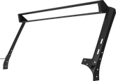 Go Rhino 07-18 Jeep Wrangler JK WLF Windshield Light Mount Frame - 50in Light Bar