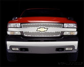 Putco 01-02 Chevrolet Silverado HD Punch Stainless Steel Grilles