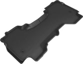 3D MAXpider 2019-2020 Dodge Ram 1500 Quad Cab Kagu 2nd Row Floormats - Black