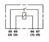 Hella Relay Mini Iso Alt 4 Pole 24V Spst Bkt