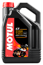Motul 4L 7100 4-Stroke Engine Oil 10W50 4T
